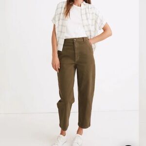 Madewell Women’s Balloon Pants in Green Size 23